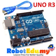 DIP UNO R3 Rev3 V3 Atmel ATMEGA328P Compatible Board Plug and Play (No need download extra Arduino U