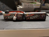 UPSX 75C 5200mAh 高放電鋰聚合物電池