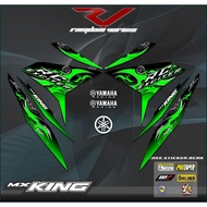 MX KING 150 STICKER STRIPING MX KING MOTORCYCLE STICKER/ STRIPING MX KING 150 RC EXCITER MOTIF
