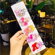 [SG Stock] Glittery Hello Kitty Melody Little Twin Stars LTS Alligator Clip Kid Hair Clip Accessories