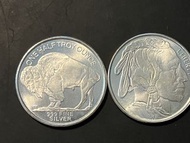 1/2 Oz 1/2  安士 水牛銀幣