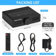 Douk ESS9038 DAC-Q11เสียง + AKM4493 USB DAC อะแดปเตอร์เสียง COAX/OPT D/A Converter DSD256