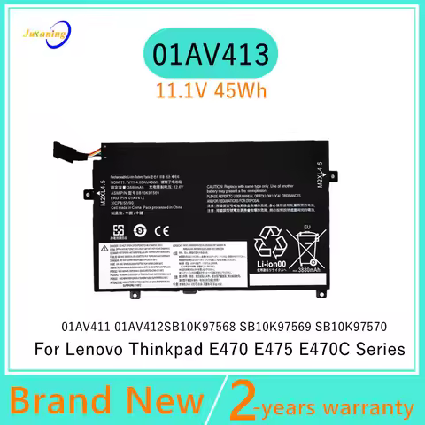 SB10K97570 Laptop battery For Lenovo hinkpad E475 E470C E470 01AV411 01AV412 01AV413 SB10K97568 SB10