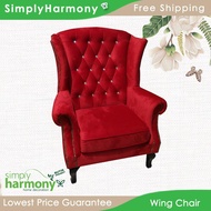 SHSB Wing Chair / Grandfather Chair / Sofa 1 Seater
