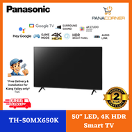 (FREE DELIVERY AND INSTALLATION FOR KL SEL ONLY) Panasonic MX650K SERIES LED 4K HDR SMART TV (TH-50/55/65/75MX650K) (50,55,65,75 INCH)