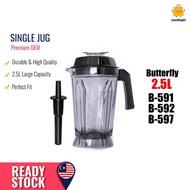 BUTTERFLY Blender Jug Set Compatible B-591 / B-592 / B-597 BND-BJ-SSL-760