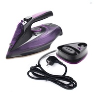 SOKANY Cordless Iron,Steam Iron 2400W,Lightweight Portable Steam-Dry Iron for Clothes,Non-Stick Soleplate Home Steam Iron,Anti-drip Iron,Steam Control System,360mL Water Tank(EU Pl