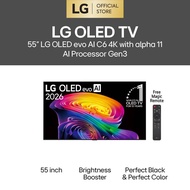 55 inch LG OLED evo AI C6 4K Smart TV 2026