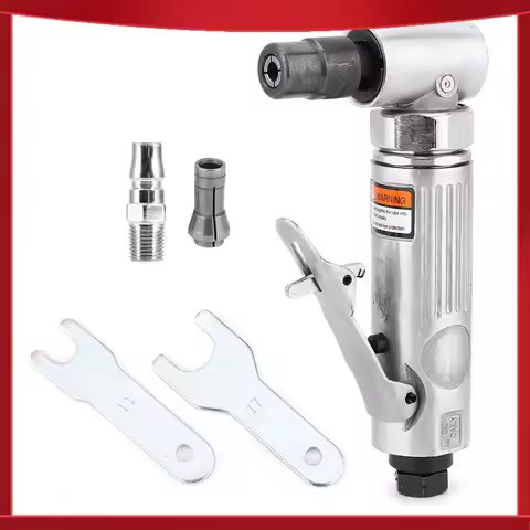 Industrial Angle Die Grinder 90 Degrees Pneumatic Grinding Polishing Handle Tool 25000rpm