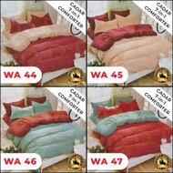 CADAR SET 7 IN 1 PLAIN WITH COMFORTER