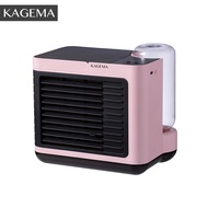 KAGEMA Mini Air Cooler Portable Aircon Air Conditioning USB Rechargeable Standing Fan Negative Ion PM2.5 Air Purifier With Night Light 3 Speeds For Room Office Outdoor