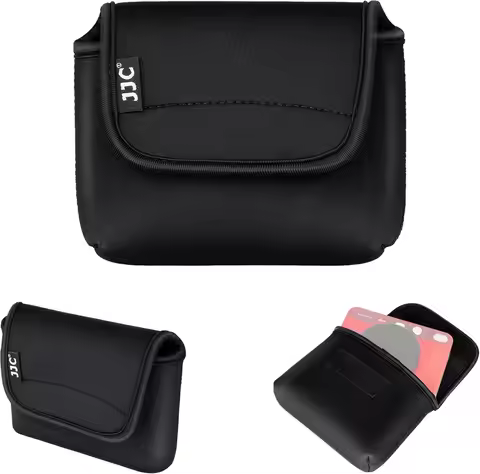 JJC Soft Neoprene Camera Case Pouch for Fujifilm X half Leica D-LUX 8 D-LUX 7 SOFORT 2 Instant Camer