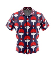 Uchiha Clan Crest Naruto Shippuden Button Up HAWAIIan CASUAL Shirt, Size XS-6XL, Style Code98