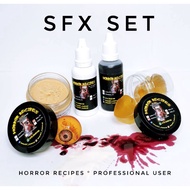 SFX SET SPECIAL EFFECT HALLOWEEN MAKEUP LOOK Real cosplay makeup !