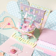 Happy 17th birthday explosion box card