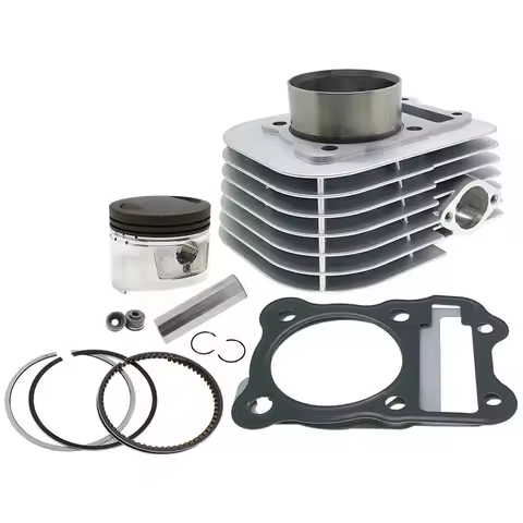 Motorcycle 62mm Cylinder Piston Ring Gaskte Kit for Loncin LX200-M CVT175 KAYO AU200 ATV Accessories