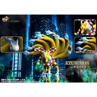 T1 Studio - Kyubimon  Digimon Resin Statue GK Anime Figure