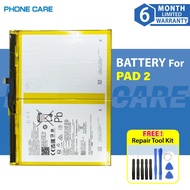 Battery Bateri For Oppo Pad 2 X22N2 Blt007 (9510Mah)
