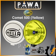 Pawa Hella Comet 500 Spotlight Spot Lamp Yellow Universal Vehicle Car Lorry Truck  Lampu Kuning Lori