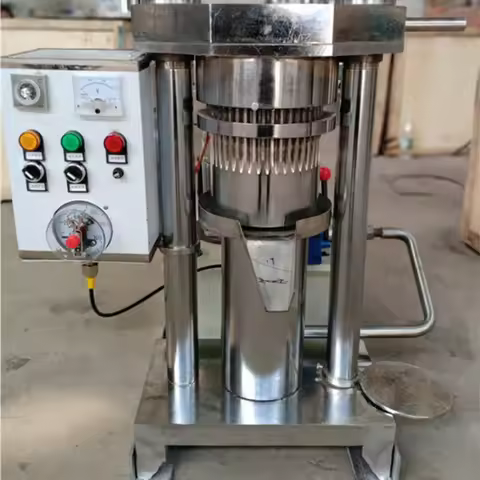 Hydraulic Pressure Oil Press Machine Commercial Hemp Flaxseed Peanut Seeds Olive Cold Extractor