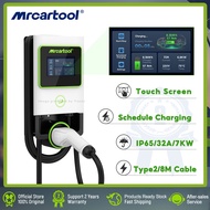 MRCARTOOL S311 EV Charging Station 32A 7KW Scheduled Charge Wall Mount Electric Vehicle Charger Pile