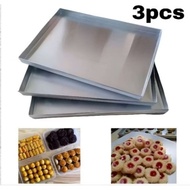 3 pcs high quality cookie oven pans size 28x24 28x28 30x25 30x30 40x30 40x60 baking tray