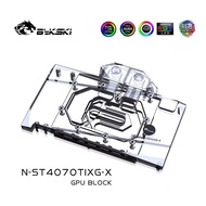Bykski (N-ST4070TIXG-X)Full Coverage GPU WaterBlock&Backplate for Zotac Gaming GeForce 4070Ti OC cus