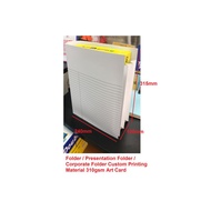 Folder / Presentation Folder / Corporate Folder Custom Printing Material 310gsm Art Card