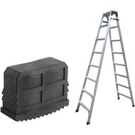 Rubber Ladder Feet, Pack of 2 Non Slip Replacement Step Ladder Feet, Black, 2.4 x 1.8 x 0.9inch