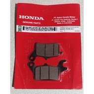 FRONT DISC BRAKE PADS DISPAT SUPRA BLADE 06455-KWB-601 ORIGINAL HONDA AHM