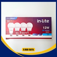 12 Watt Inlite Led Lamp / 12 Watt In Lite Led Lamp / 12 watt White Led Lamp / InLite Light Package