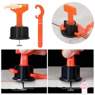 EUCALYTUSMY 50pcs Tile Leveler Spacers, Leveling Clips Tile Laying Construction Tile Laying Clips, 0