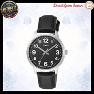 TIMEX TW2V21400 Easy Reader Black Dial Quartz Watch For Men - 43MM