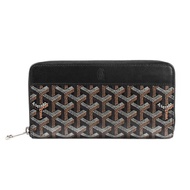 【二手】Goyard GOYARD GM 長錢包，塗佈帆布，黑色