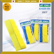 YONEX Towel Grip DX (1 piece) Yellow x 3 sets AC402DX-004-3SET