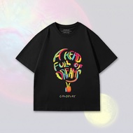 PUTIH Coldplay Oversize T-Shirt | Oversize T-Shirt | Oversize T-Shirt | White Oversize T-Shirt |Cold