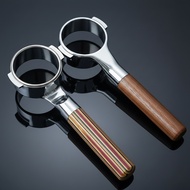 Mischief E61 Portafilter Wood Naked Bottomless 58mm Black Walnut Rainbow Skateboard Espresso