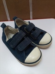 lativ KIDS深藍帆布運動童鞋(US6.EUR22.CM13)