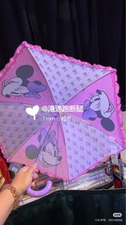 HKDL香港迪士尼米妮兒童雨傘遮