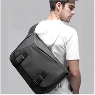 LEATHER CONCEPT Men's Sling Bag, Waterproof Multifunction Men's Bag ASTON By Napoleon