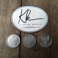 Set Tahun Uang Koin Indonesia 50 Rupiah Kepodang (3 Keping)