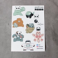 Sticker Switch panda blind Ver.02