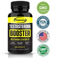 Natural Energy Booster - Ingredients like Tongkat Ali Root Extract, Saw Palmetto and Wild Yam Root Extract - Promote muscle growth and support exercise endurance - Dietary Capsules