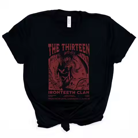 The Thirteen Shirt Throne of Glass T-Shirt Manon Blackbeak Ironteeth Shirt Witches SJM Merch Hallowe