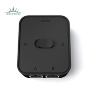 2 Port RJ45 LAN CAT6 Network Switch  1000Mbps 2 in 1 Out/1 in 2 Out Internal External Network Switch