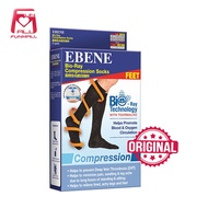 EBENE Bio-Ray Compression Socks (1 PAIR) - Black, S/M Size