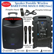 Portable Wireless BARETONE MAX-15 HB / MAX 15 HB / MAX15HB 15INCH
