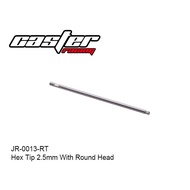 CASTER RACING JR-0013-RT HEX TIP 2.5MM WITH ROUND HEAD