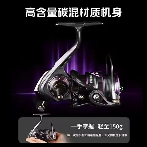Takuma Lingxi Spinning Reel-Lightweight Build Metal Spool | Beginner-Friendly For Lure Fishing No Li