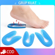 Heel Cup Gel Silicone Heel Pads Reduce Impact Suitable for Plantar Fasciitis & Heel Spurs